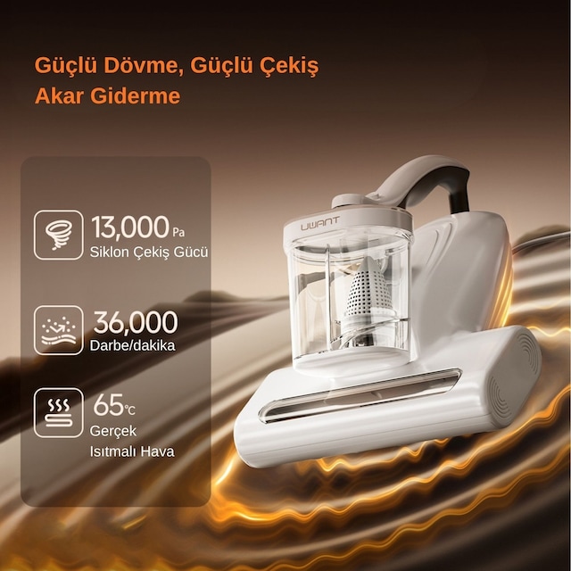 Uwant 13,000Pa Emiş Gücü, Yatak & Koltuk Süpürgesi, Derin Hijyen M500
