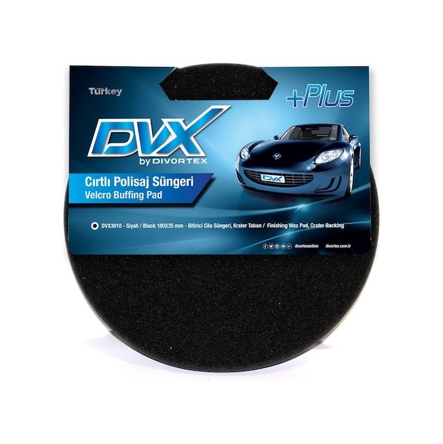 Divortex Dvx Bitirici Wax / Cila Polisaj Süngeri / Pad 180 x 35mm