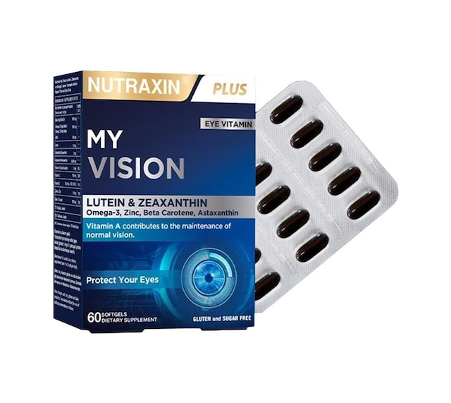 Nutraxin Plus My Vision Lutein Zeaksantin 60 Kapsül