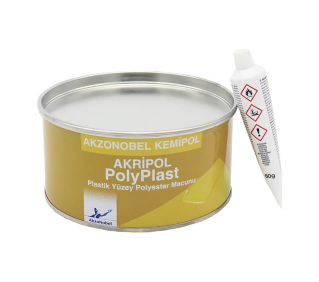 Akzonobel Akripol Polyplast Polyester Macun 1.7 Kg Plastik Macun