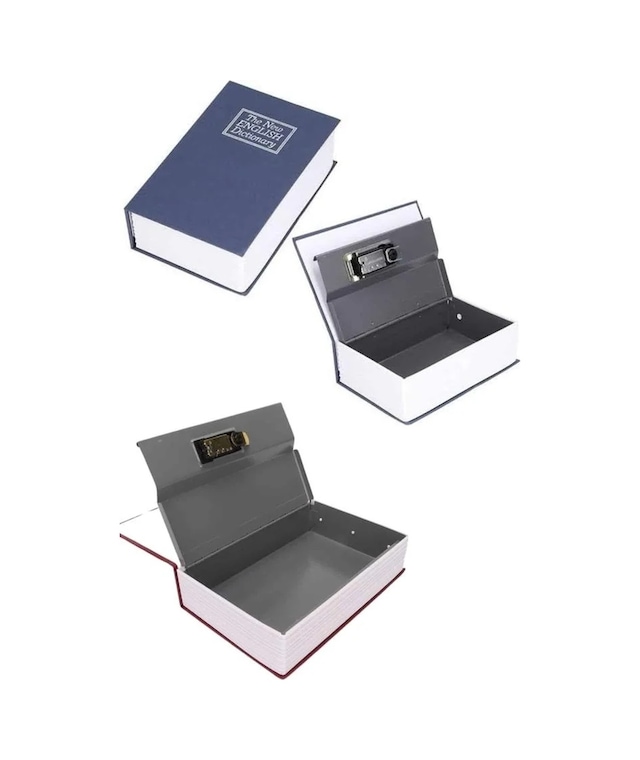 Ers Kilitli Gizli Kasa Sözlük Kumbara Kitap Sözlük Görünümlü 18cm
