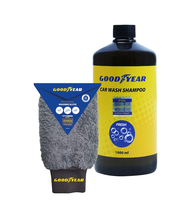 Goodyear Goodyear Oto Şampuan Ve Yıkama Eldiven Seti