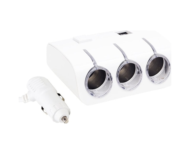 Narita 12/24V 2Xusb 3'Lü Oto Çakmak Çoklayıcı Nrt-6255