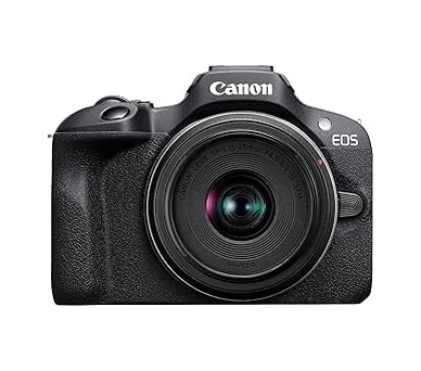 Canon EOS R100 + RF-S 18-45 MM Fotoğraf Makinesi Siyah