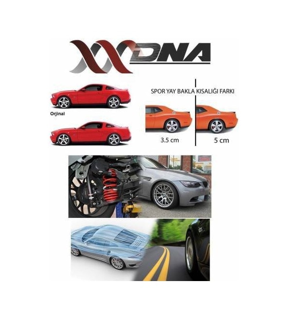 Dna Marka Peugeot 106 Uyumlu Spor Helezon Yay