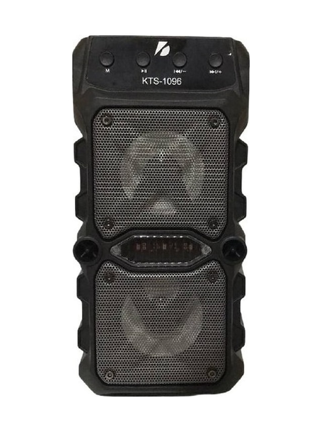 KTS-1096 Büyük Boy Çift Çıkışlı Ses Bombası Bluetooth Hoparlör