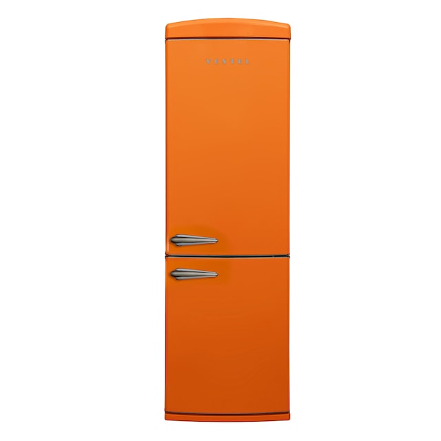Vestel RETRO NFK37011 330 L No-Frost Buzdolabı Turuncu