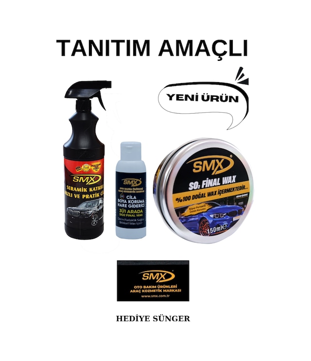 Final Wax 150 Ml / Seramik Katkılı Hızlı Cila Pratik Cila/3'ü 1 Arada Hare