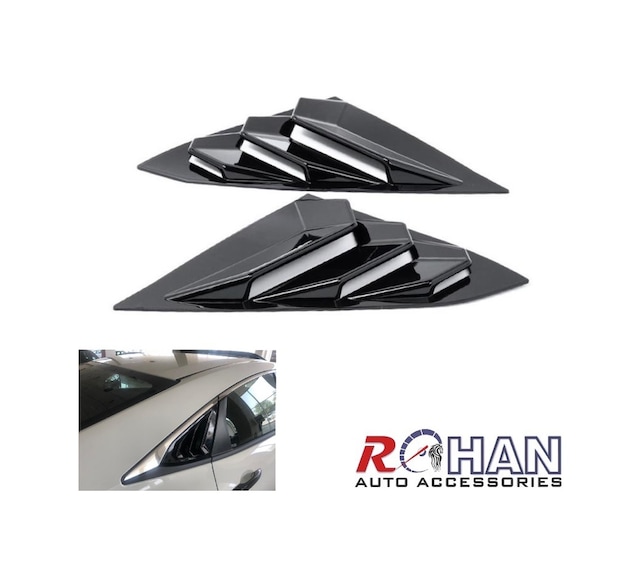 Honda Cıvıc Fc5 Kelebek Cam Kaplama Pıano Black 2016 - 2020