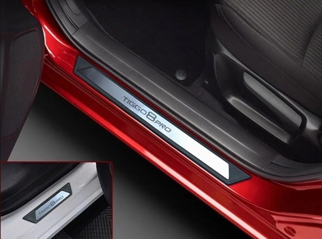 Chery Tiggo 8 Pro Krom Kapı Eşik Koruması Kgagesık00133