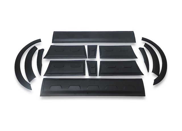 Ford Transit Uzun Şase Çamurluk Ve Kapı Dodik Set 14 Parça Abs 2000-2006 Arası