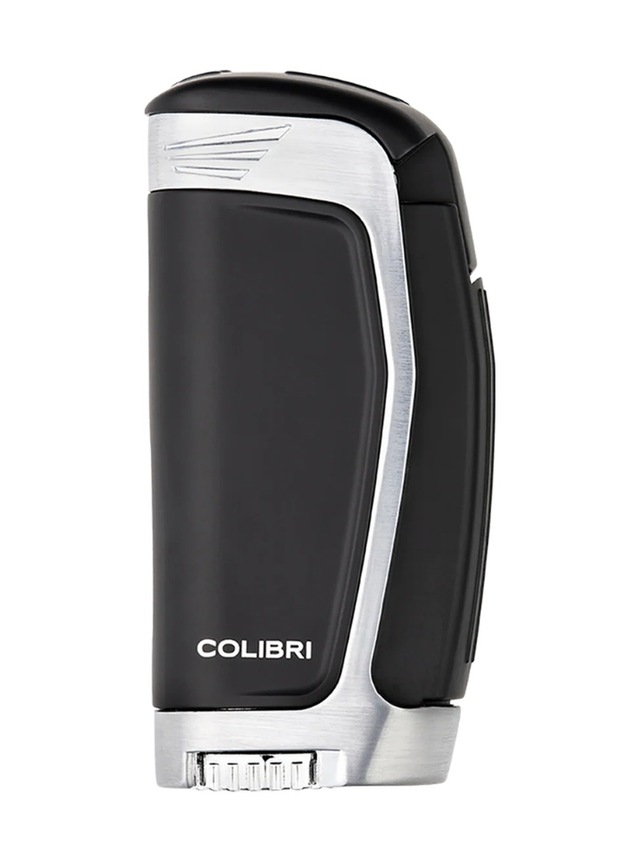 Colibri E3 3 Torch Pürmüz Siyah - Krom Puro Çakmağı Tr9934
