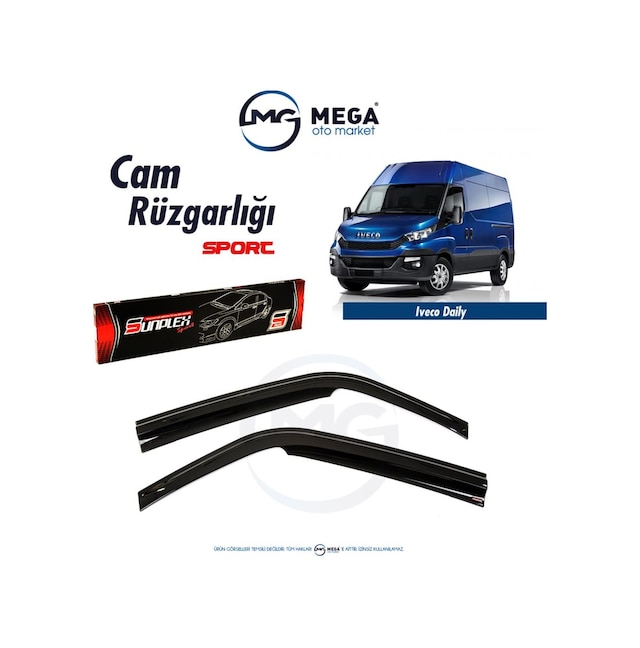 İVeco Daily Cam Rüzgarlık Mugen Tip Sunplex