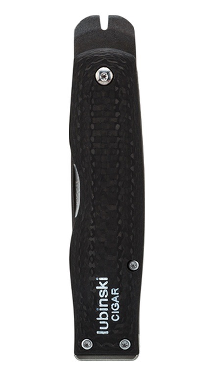 Lubinski Pocketknife Çift Delicili Puro Kesici Cutter Siyah Lb-306