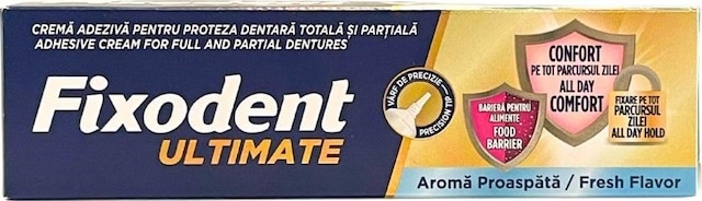 Fixodent Ultimate Ferah Tat 40 Gr