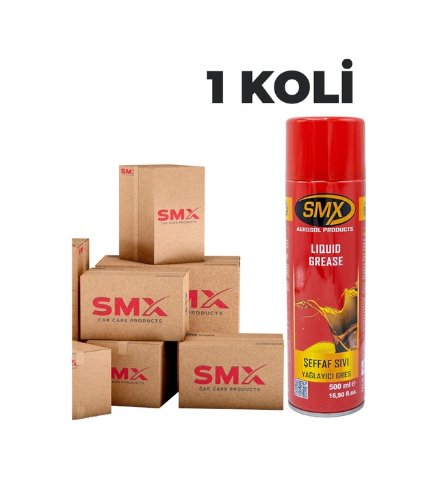Şeffaf Sıvı Yağlayıcı Gres 500 Ml 24 Adet 1 Koli