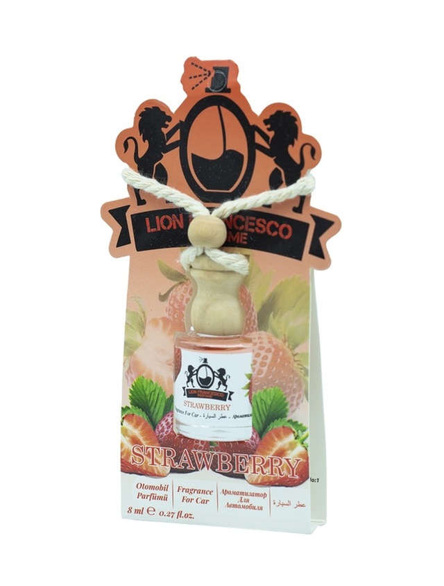Lion Francesco Auto Fragrance Strawberry 8ML