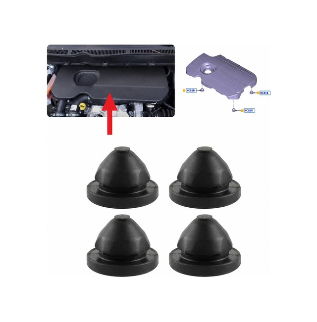 Focus Ve Courier Uyumlu 1.5 Duratorq Motor Üst Kapağı Alt Takoz Takımı 4 Adet F1fq-6a994-aa