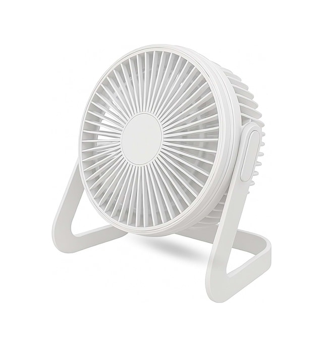 Masa Üstü Klima Usb Girişli Sessiz Taşınabilir Mini Fan Usb Vantilatör Beyaz