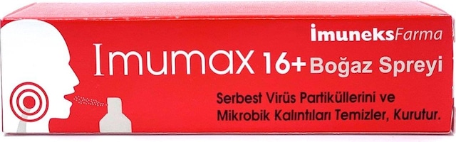 Imumax Boğaz Spreyi 16 Yaş 30 Ml