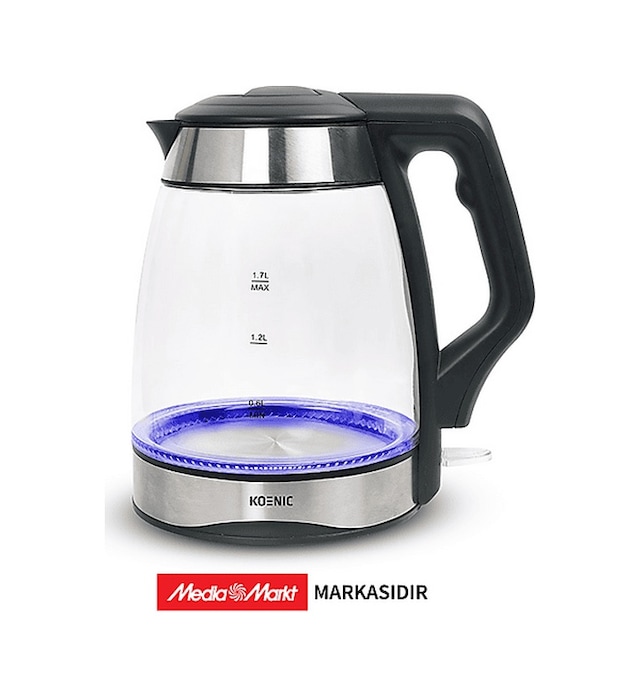Koenic KWK 181826 TR 2200 W Cam Su Isıtıcısı & Kettle