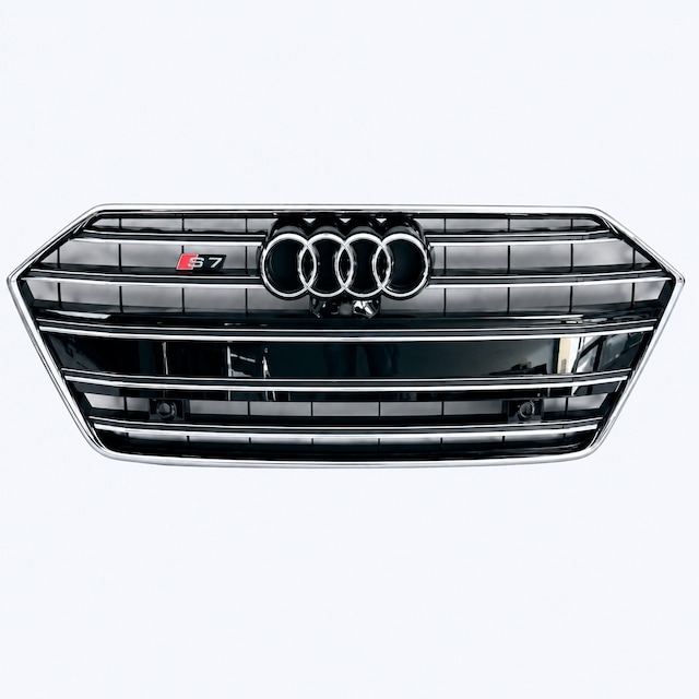 Autogp Audi A7 S7 Ön Panjur Izgara Krom Siyah 2019 / 224