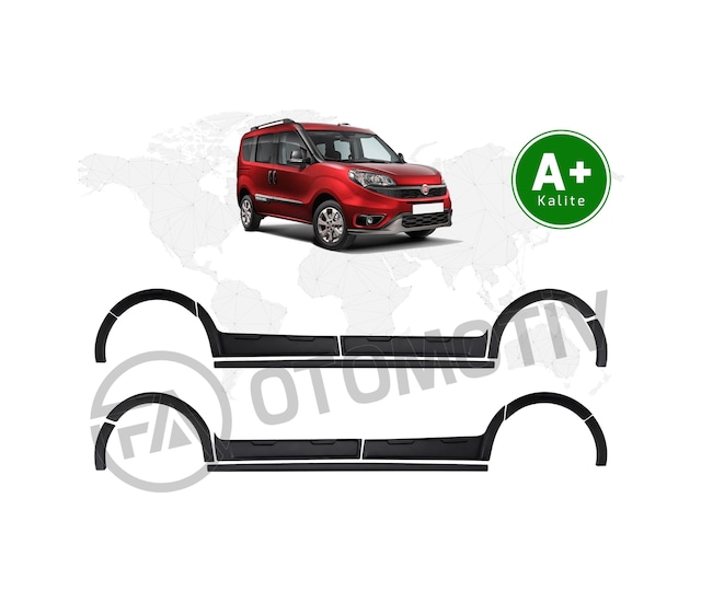 Fiat Doblo Dodik Seti 14 Parça 2015 2022 Model