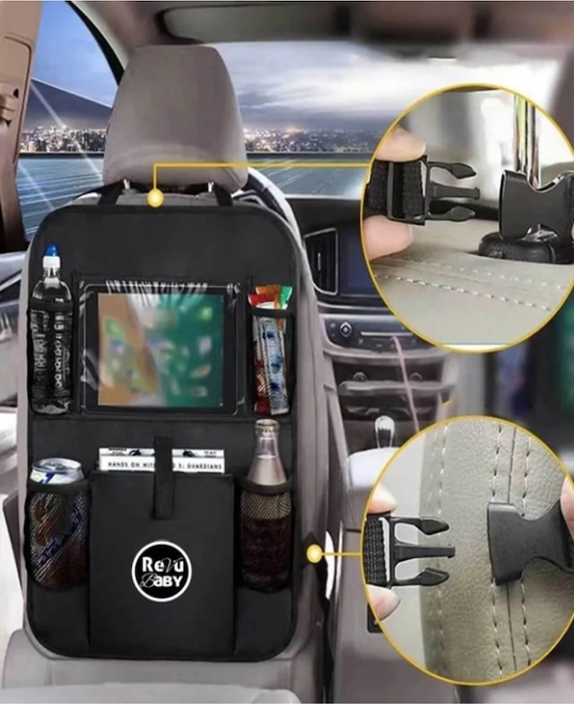 Araç Koltuk Arkası Organizer Tablet Telefon Tutucu Araba Içi Düzenleyici Oto Koltuk Tutucu