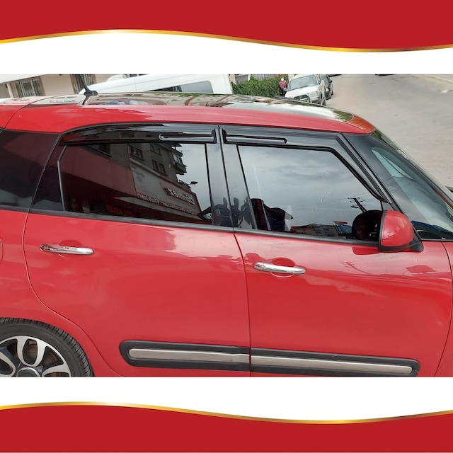 Fiat 500L Mügen Cam Rüzgarlığı 2012 - 2018 Arası 4 Lü N11.23988