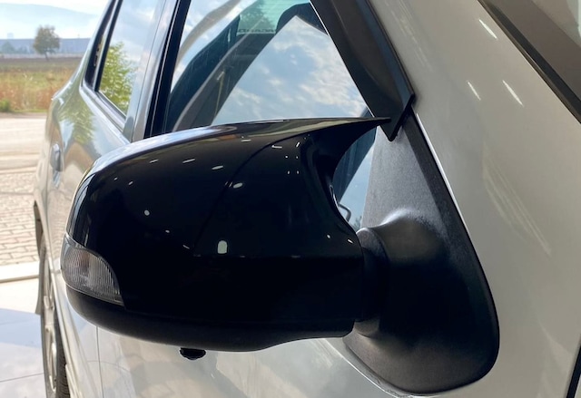 Renault Symbol Yarasa Batman Ayna Kapak - Piano Black - 2013+