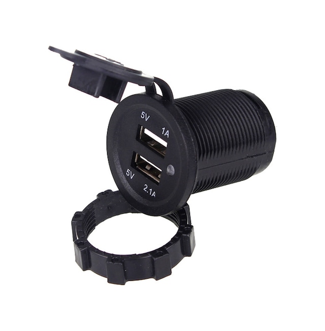 Space Çakmaklık Çift Usb'li Soket 12-24 V