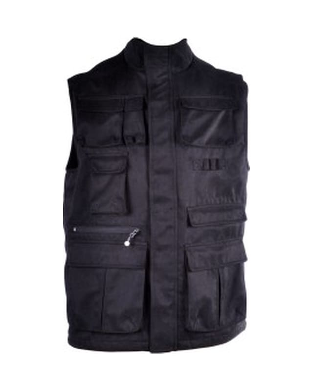Vest Erkek Balıkçı Yelek Antrasit