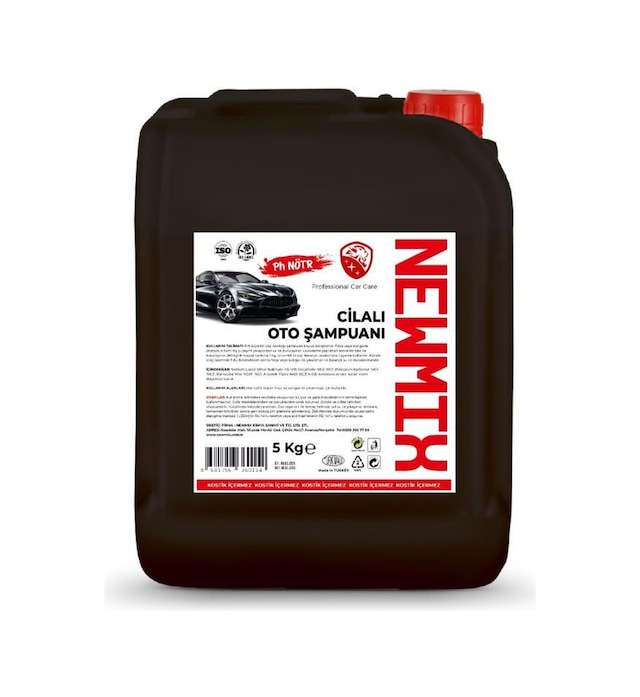 Ph Nötr Cilalı Fırçalı Oto Şampuanı 5 KG
