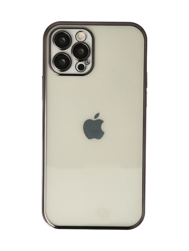 İphone 12 Pro Max Kılıf Razer Lensli Silikon - Siyah