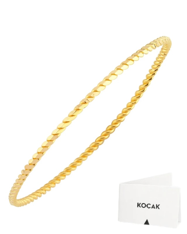 Koçak 22 Ayar 10 Gr Burma Ajda Bilezik 22blz501