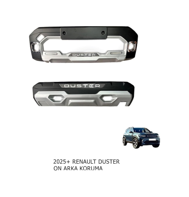 Renault Duster Ön Arka Koruma Ledli 2025+ Sonrası Uyumlu