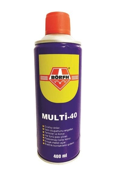 Börfh Multi-40 Pas Sökücü Yağlayıcı Sprey 400Ml