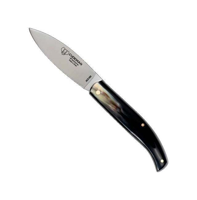 Cudeman 418-af Pastora Bull Horn Deri Kılıflı Çakı