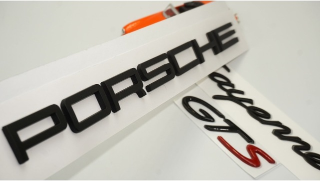 Porsche Cayenne Gts Bagaj 3M 3D Abs Yazı Logo Amblem Seti (549129339)