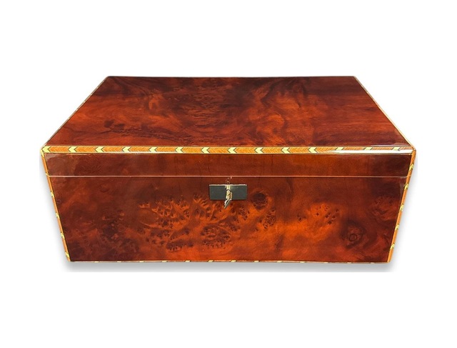 Lubinski İtaly Canforo Humidor Puro Kutusu Ceviz 125's
