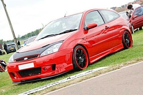 Ford Focus Mk1 1 St Uyumlu Çupra Ön Tampon Lipi Cupra Lip 3 Parç