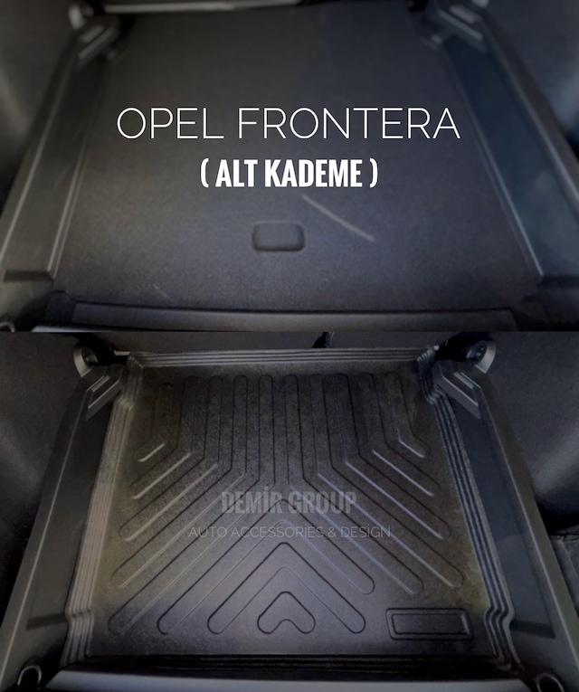 Opel Frontera Bagaj Havuzu, 4k Kokusuz , Alt Kademe 2025-