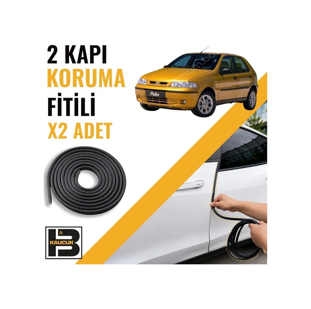 Fiat Palio 1.nesil Kapı Koruma Fitili-iki Kapı-siyah-bm1252
