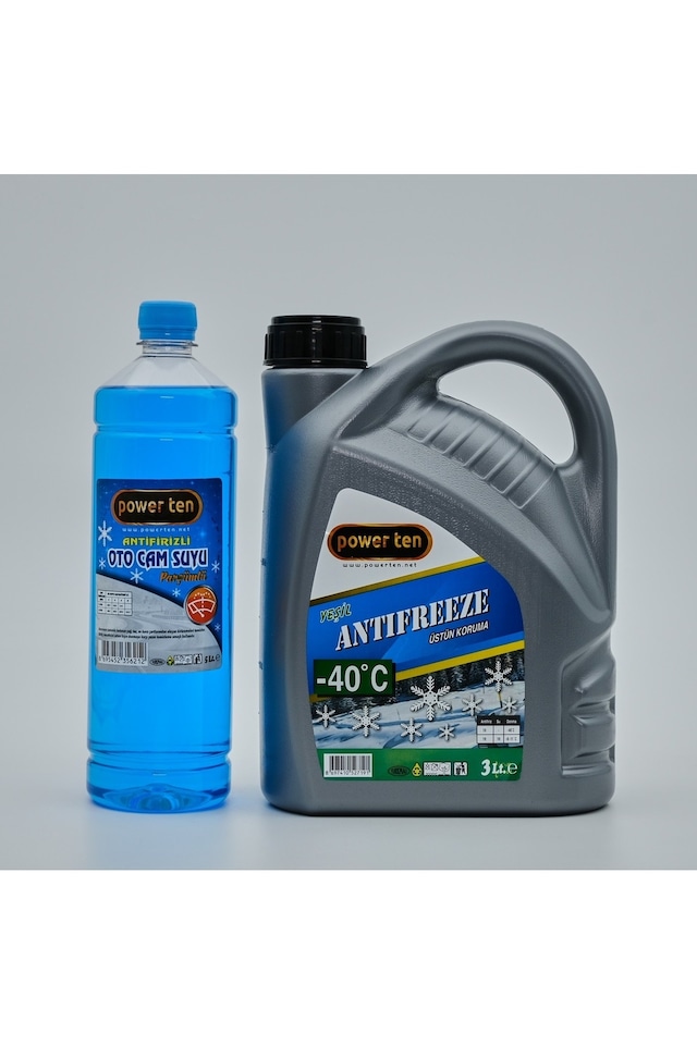 Yeşil Antifriz -40 Derece 3 Litre Cam Suyu