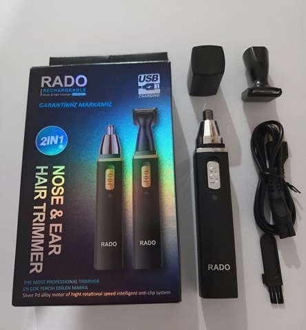 Rado Rd-3138 Şarjlı Kulak Burun Kıl Temizleme Tıraş Makinesi