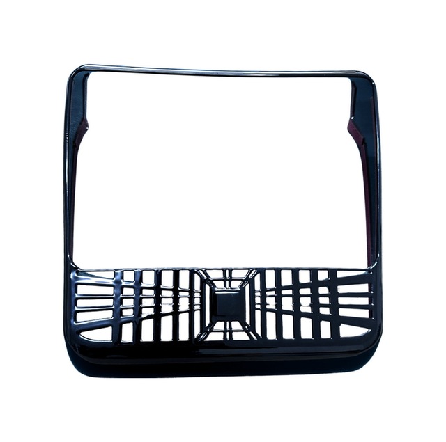 Red Lion Parts Tesla Model Y Juniper Arka Klima Ekranı Koruyucu Çerçevesi Glossy Black