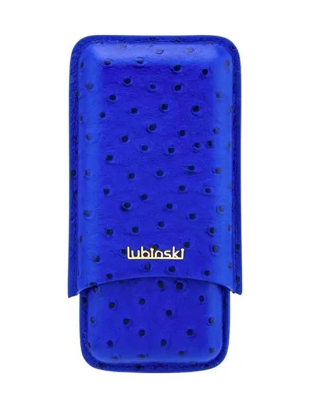 Lubinski Deri Puro Kılıfı Croco Mavi 3lü 60ring