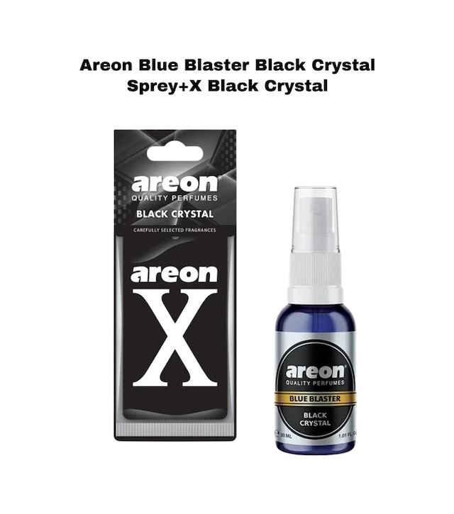 Areon Blue Baster Black Crystal Sprey+x Black Crystal