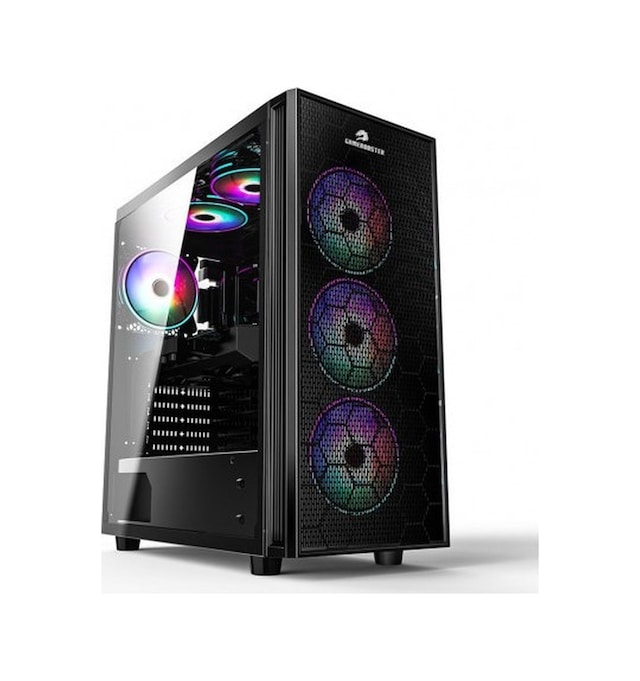 Gamebooster GB-X51 6x Fans RGB Mesh Front