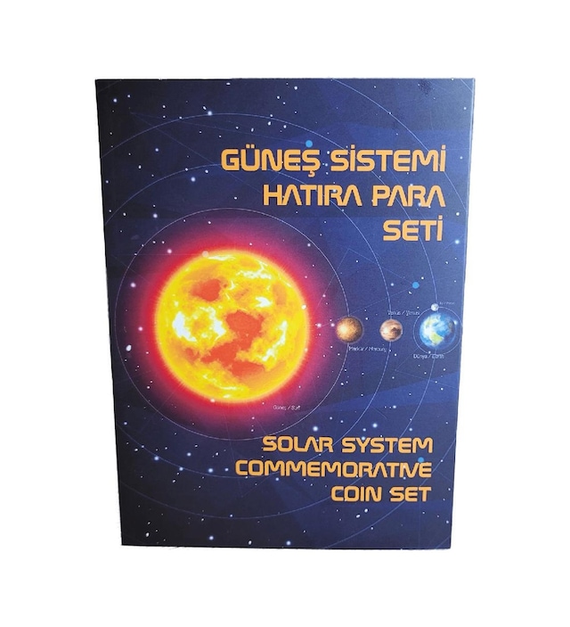 Emir Collectıon 2022 Yılı Özel Basım Güneş Sistemi Gezegenleri Hatıra Para Seti